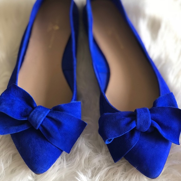Mercanti Florentini Shoes - Mercanti Florentini Suede Flats With a bow